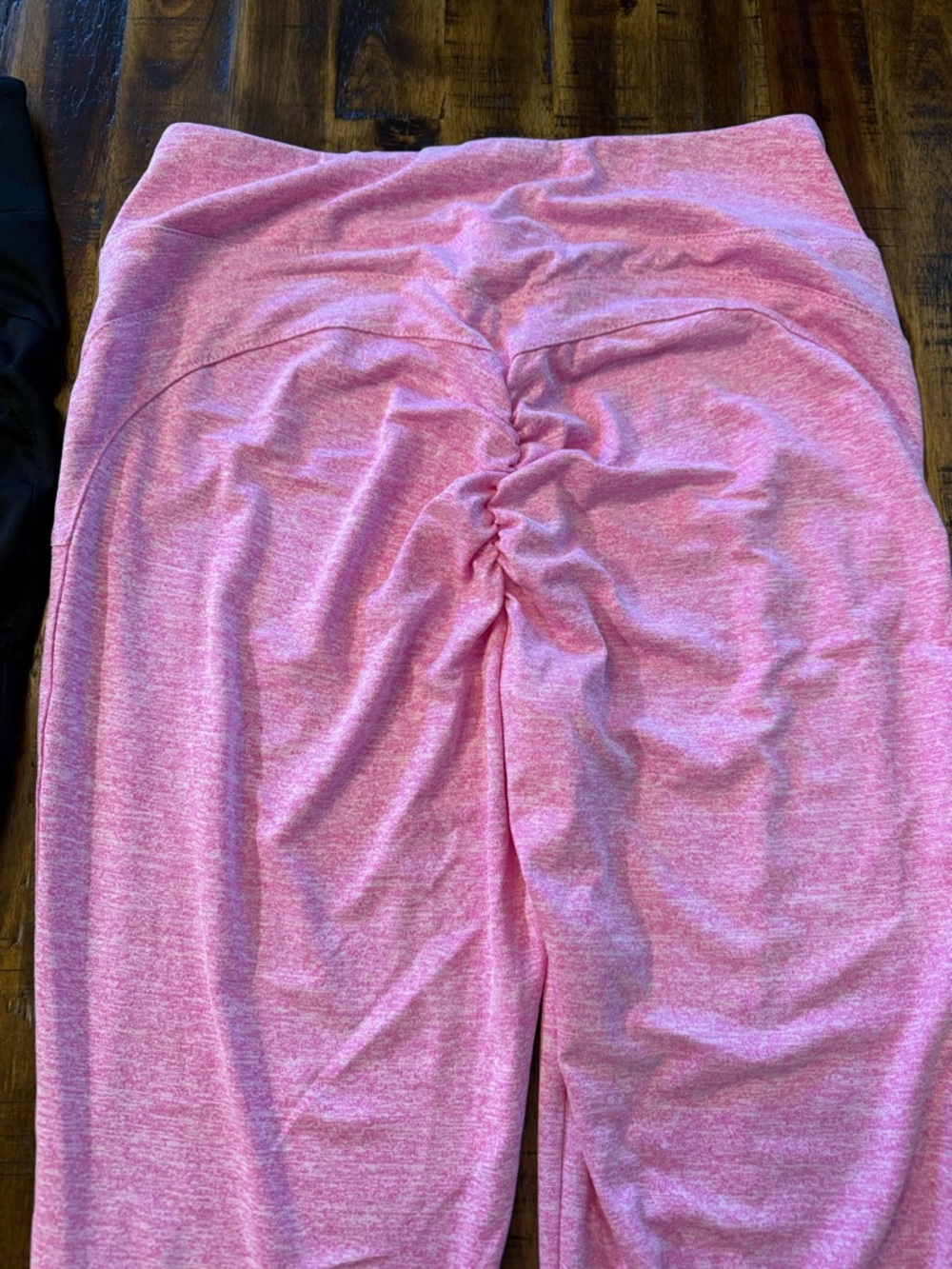 BUNDLE 2 pairs scrunch butt athletic leggings. women's sz s black/pink fitness - Picture 4 of 7